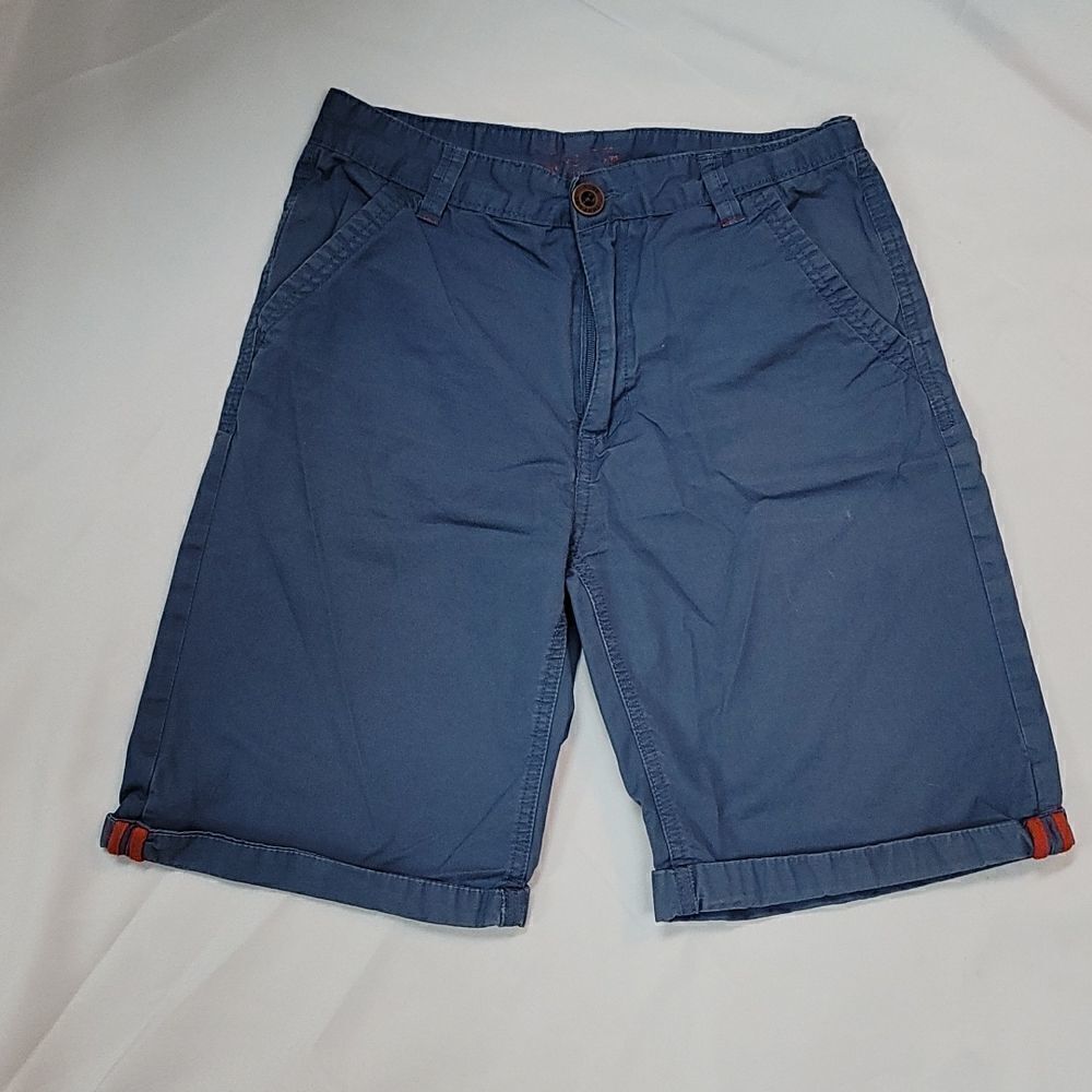 Boys Nine Threads Blue Shorts